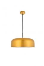 Elegant LD4073D19SG - Exemplar Hanging W19.3"*H7.6" Satin Gol