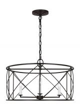 Uolfin 8-Light Linear Candle Black and Dark Brass Chandelier