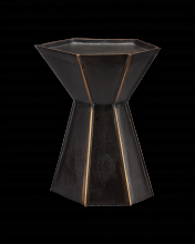 Currey 4000-0175 - Merola Black Accent Table