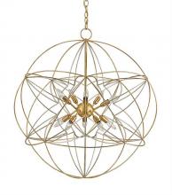 Currey 9840 - Zenda Gold Orb Chandelier